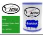 Preview: Ford, Grabber Green Pearl Metallic, F5 / M7053: 500ml Lackdose, von ATW Autoteile West.